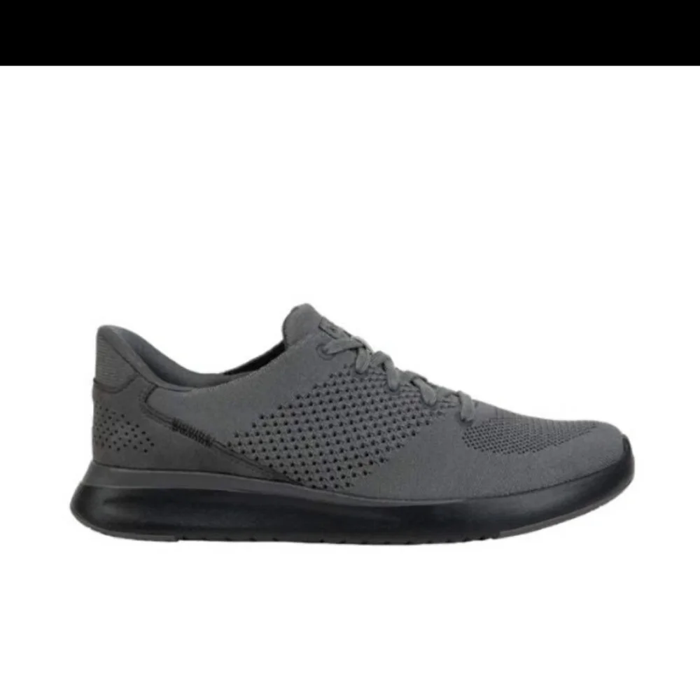 Kizik Lima Unisex Hands-Free Breathable Knit Sneakers – Graphite Gray